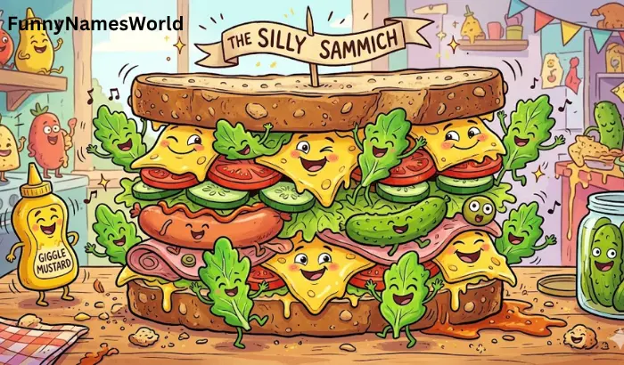 Funny Sandwich Names Dirty
