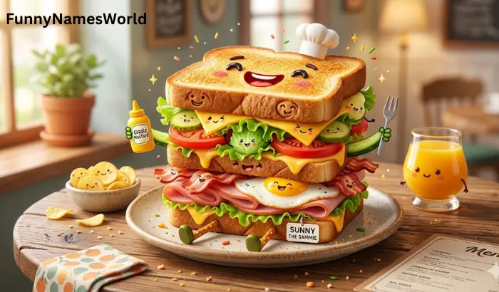 Funny Sandwich Names Puns