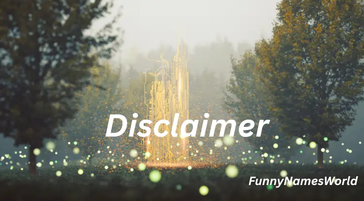 Disclaimer
