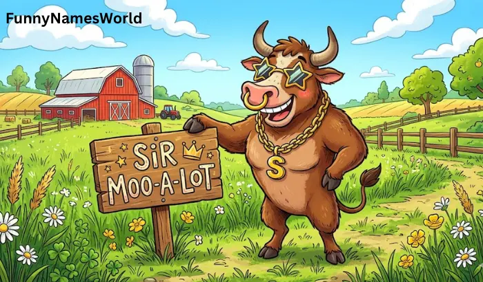 Funny Bull Names Puns