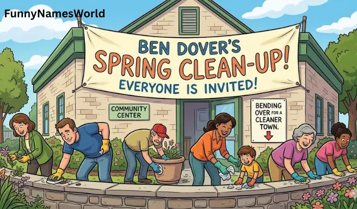 Funny Names like Ben Dover Clean
