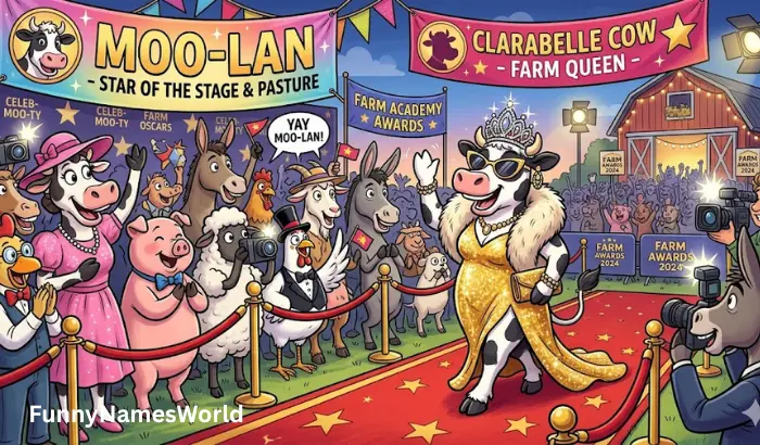 Funny Cow Names Celebrity