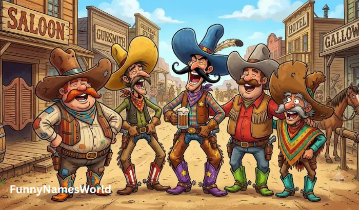 Funny Cowboy Names rdr2
