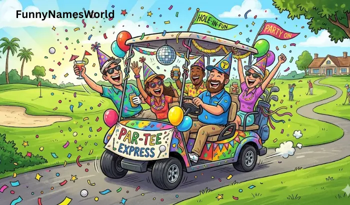 Funny Golf Cart Names Puns