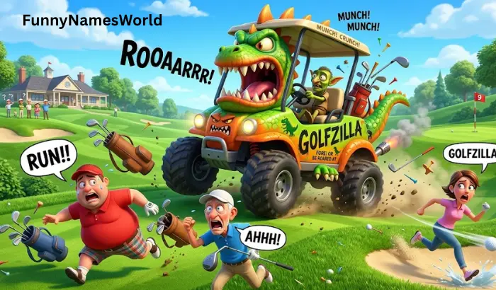 Funny Golf Cart Names