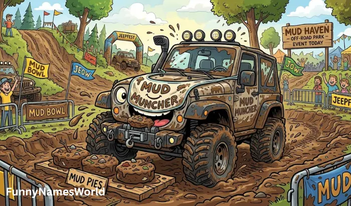 Funny Jeep Names Puns