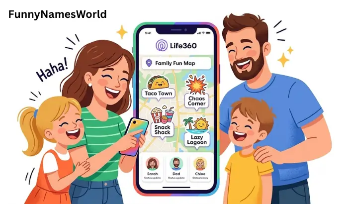 Funny Names for Places on life360 Reddit