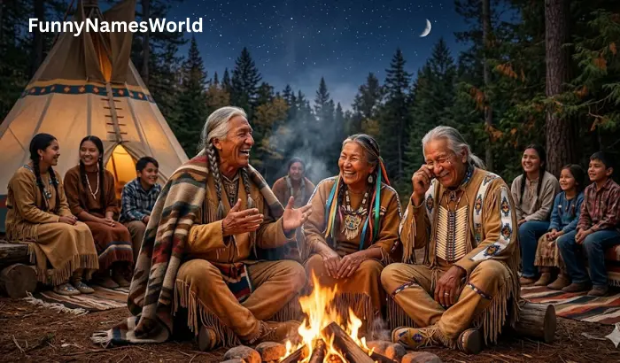 Funny Native American Names for Friends