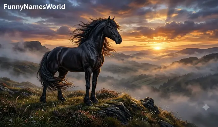 Black Horse Names Male