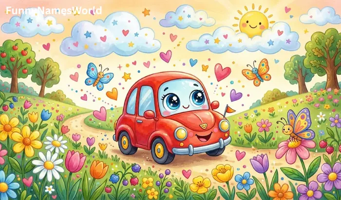 Cute Red Car Names