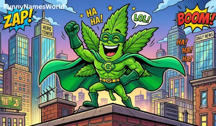 Funny Cannabis Names Generator