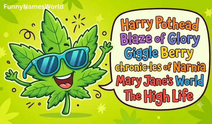 Funny Cannabis Names