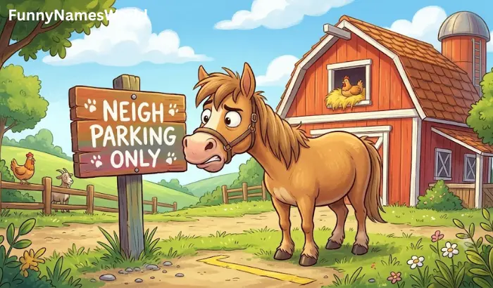 Funny Horse Names Puns One liners