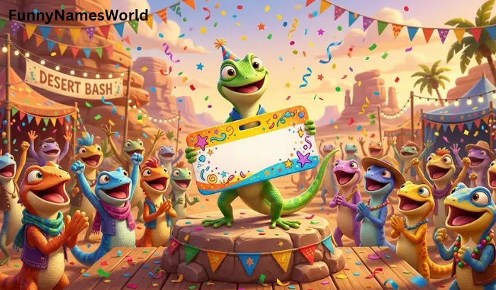 Funny Lizard Names