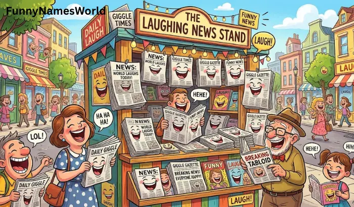 Funny Newspaper Names Ideas