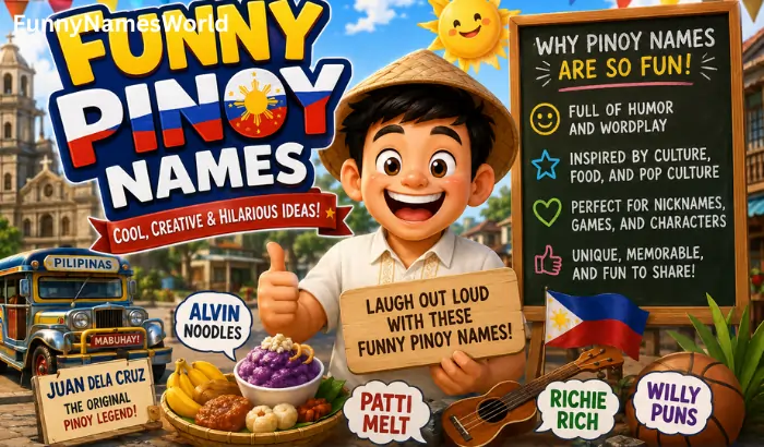 Funny Pinoy Names List