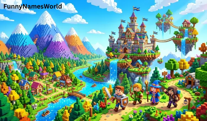 Minecraft World Names Girl