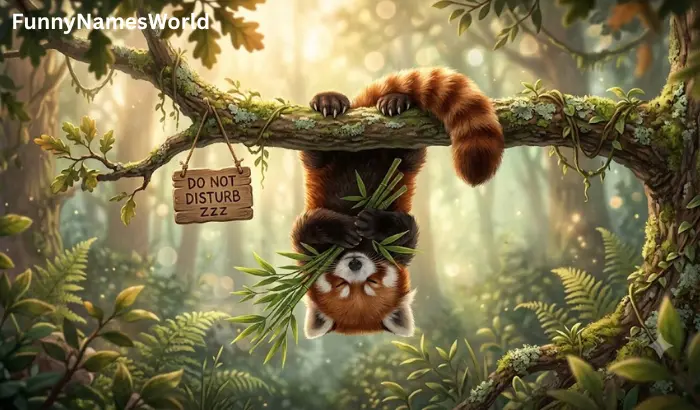 Red Pandas Names Boys