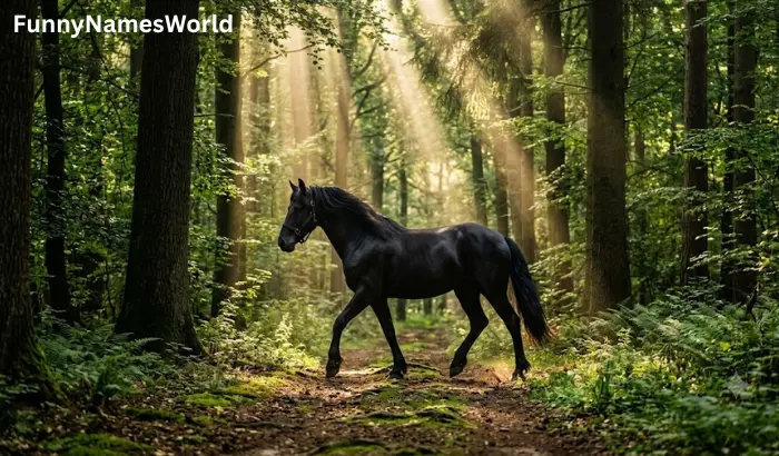 Unique Black Horse Names